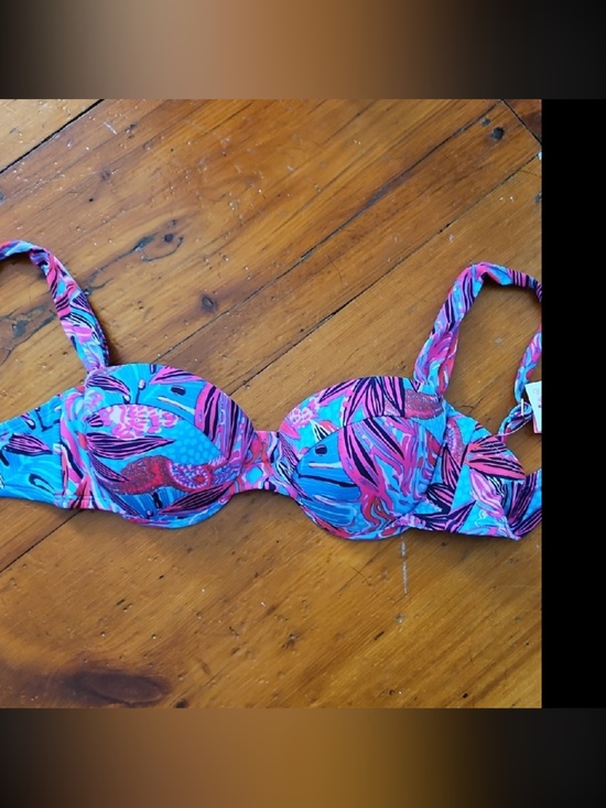 Lilly Pulitzer Other - Lilly Pulitzer Gasby Ruby Red Wild Times Printed Bikini Top